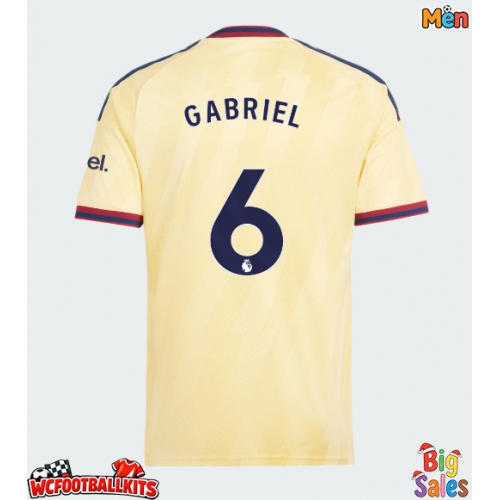 Arsenal Gabriel Magalhaes #6 Replica Third Stadium Shirt 2026-27 Short Sleeve